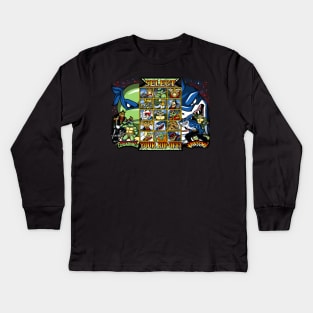 Clash of Rip-Offs Kids Long Sleeve T-Shirt